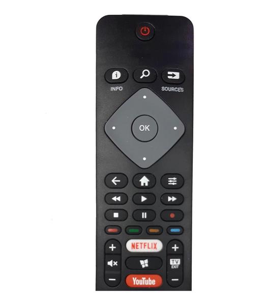 Imagem de Kit 10 Controle Remoto Para Philips Smart TV 4K 50pug7625/78