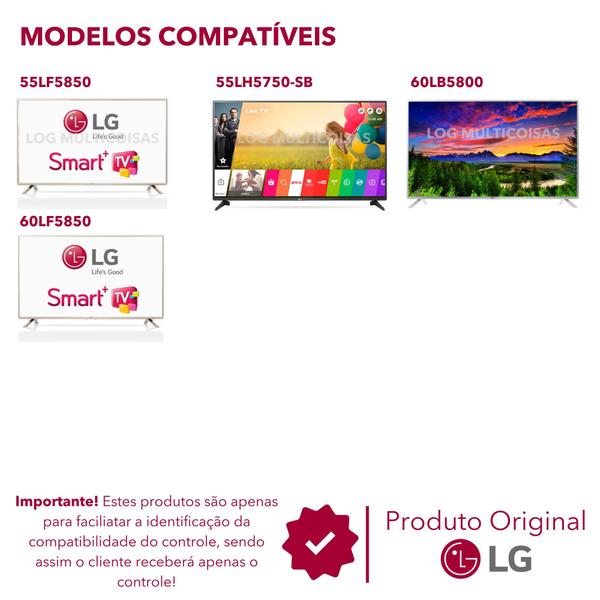 Imagem de Kit 10 Controles Remotos TV LG AKB75055702