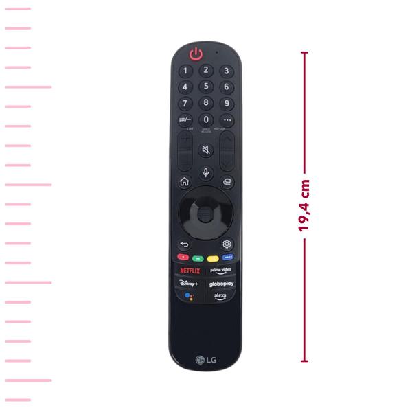 Imagem de Kit 10 Controles Smart Magic MR23GN (NFC) TV LG 43UR7800PSA, 65UR9050PSJ, 86UR8750PSA - AKB76043204