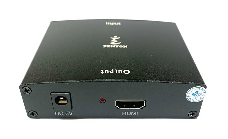 Imagem de Kit 10 Conversor VGA para HDMI com Áudio RCA e Fonte NFE Atacado