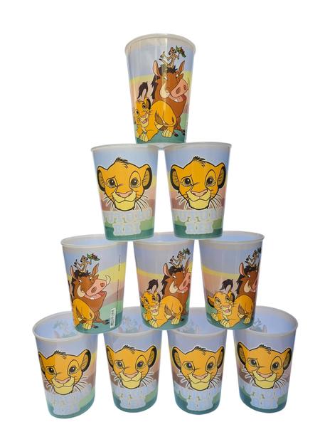 Imagem de Kit 10 Copos Rei Leão 320ml Festa Aniversário Refri Mufasa