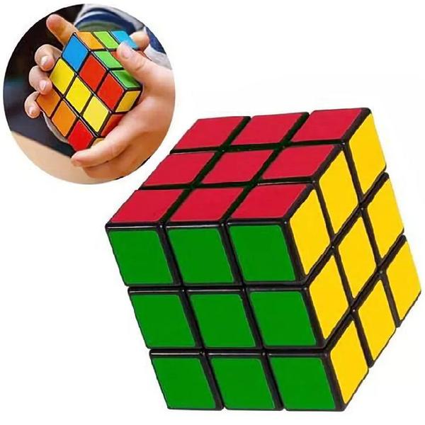 Imagem de Kit 10 Cubo Mágico 5x5 Grande Brinquedo Quebra Cabeça Infantil Interativo para Criança Adulto