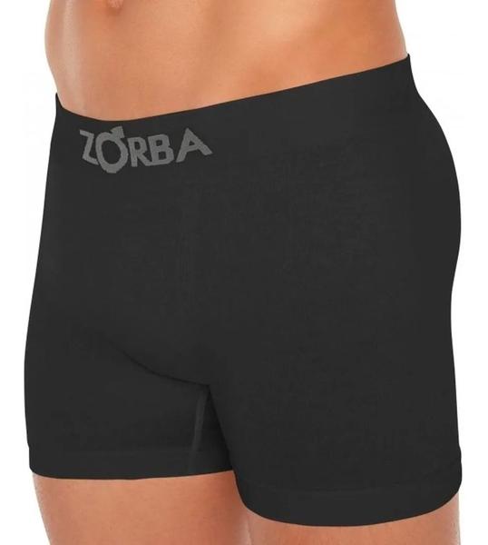 Imagem de Kit 10 Cuecas Zorba Algodão Boxer sem costura Cotton Adulto