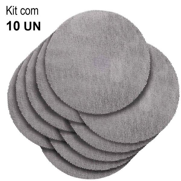 Kit 10 Discos de Lixa Telada com tiras autocolantes 5" Gr 150 - Bosch-sianet Imagem de Kit 10 Discos de Lixa Telada com tiras autocolantes 5" Gr 150 - Bosch-sianet