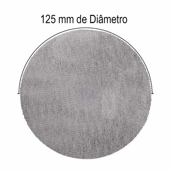Kit 10 Discos de Lixa Telada com tiras autocolantes 5" Gr 150 - Bosch-sianet Imagem de Kit 10 Discos de Lixa Telada com tiras autocolantes 5" Gr 150 - Bosch-sianet