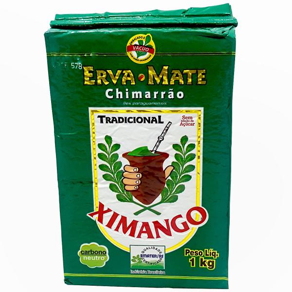 Imagem de Kit 10 Erva-mate De Chimarrão Mate Tradicional 1kg Ximango