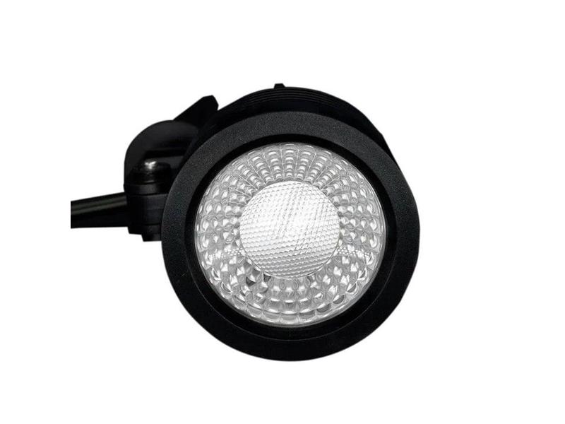 Imagem de Kit 10 Espetos Led Jardim 5w Preto 3000k Branca Quente