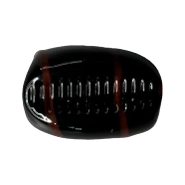 Imagem de Kit 10 Firmas De Buzios 22 Mm Preto Vermelho Murano Guias