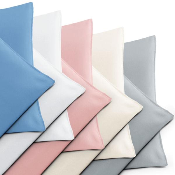 Kit 10 Fronhas ( 5 Pares ) 100% Algodão 200 Fios Em Percal Travesseiro - Actual Decor Imagem de Kit 10 Fronhas ( 5 Pares ) 100% Algodão 200 Fios Em Percal Travesseiro