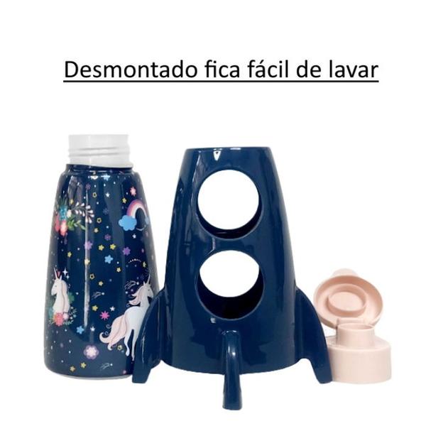 Imagem de Kit 10 Garrafas de Foguete Unicórnio Lembrança Decoração de Festa e Aniversário