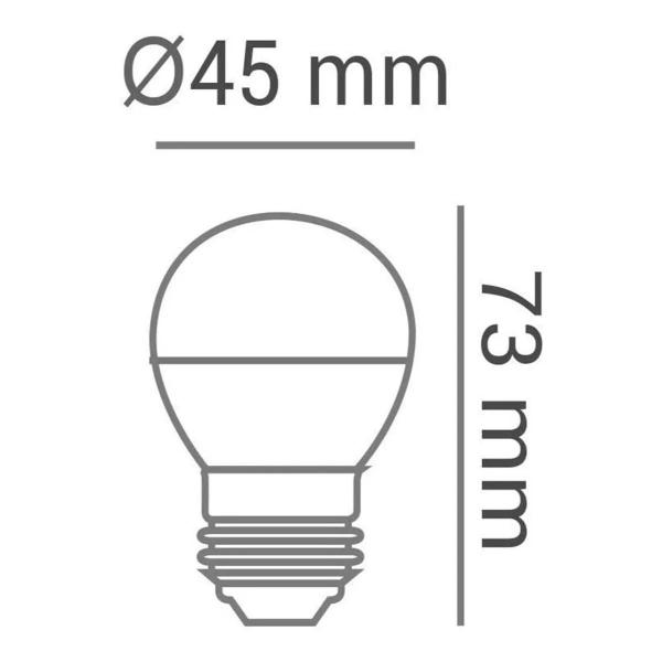 Imagem de Kit 10 Lampada Bolinha Led 1w 3w Colorida Bivolt Festa