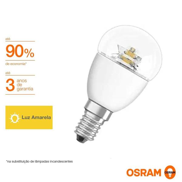 Imagem de Kit 10 lampada bolinha led 3,5w bivolt 3000k e14/e27 osram