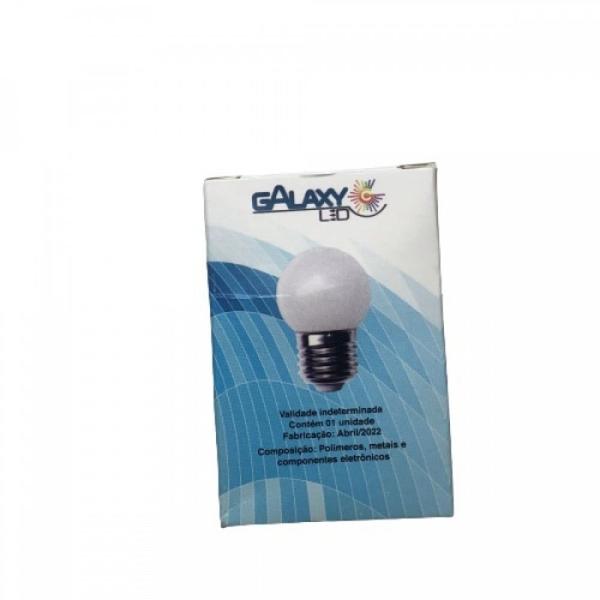 Imagem de Kit 10 lampada bolinha led g45 3w e27 127v 6000k branca galaxy