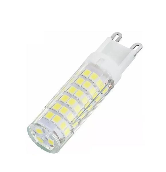 Imagem de Kit 10 Lâmpada Led Halopim G9 7w Para Lustre Arandela BRANCO FRIO