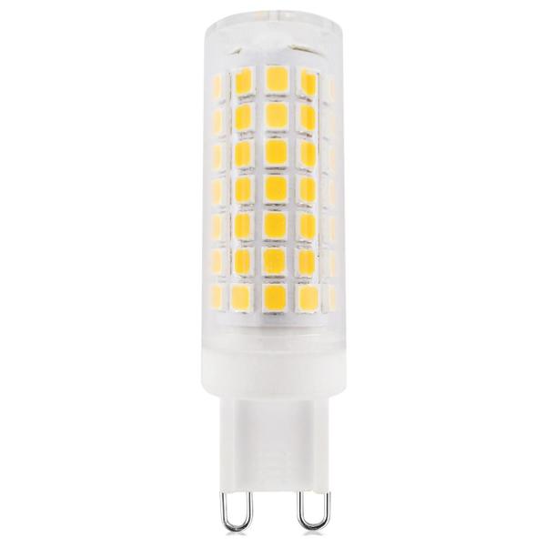 Imagem de Kit 10 Lampada Led Halopin G9 8w 127v Branco Quente 2700K Luxpin