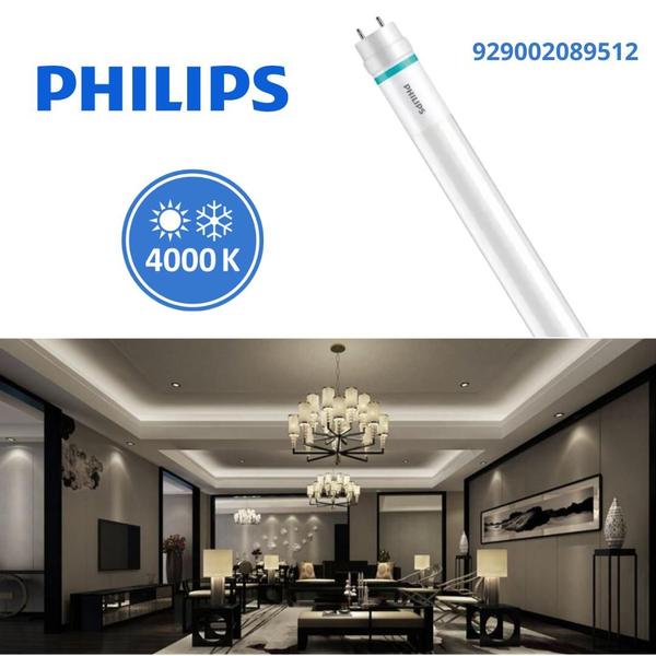 Imagem de Kit 10 Lâmpada Led Tubular Philips T8 8w Bivolt 4000k 1050lm