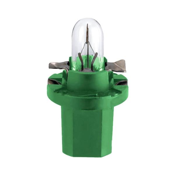 Kit 10 Lâmpada Philips Standart 2W 12V BAX8,5d/2 y-green Painel Imagem de Kit 10 Lâmpada Philips Standart 2W 12V BAX8,5d/2 y-green Painel
