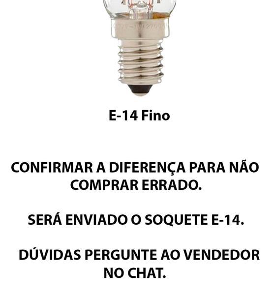 Imagem de Kit 10 Lâmpadas Bolinha Bg-45 Leitosa E-14 40w 127v