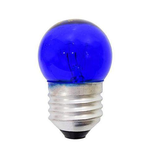 Imagem de Kit 10 Lâmpadas Decorativas Bolinha BG-35 Azul E-27 7W 220V SDK