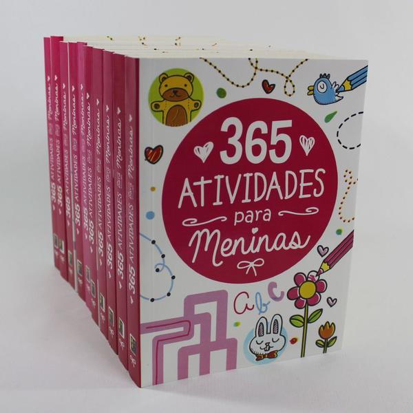 Imagem de Kit 10 Livros  365 Atividades para Meninas