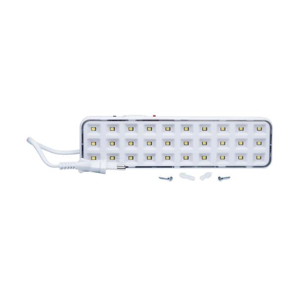 Imagem de Kit 10 Luminária Luz Emergência Lde30 Led Intelbras Autônoma