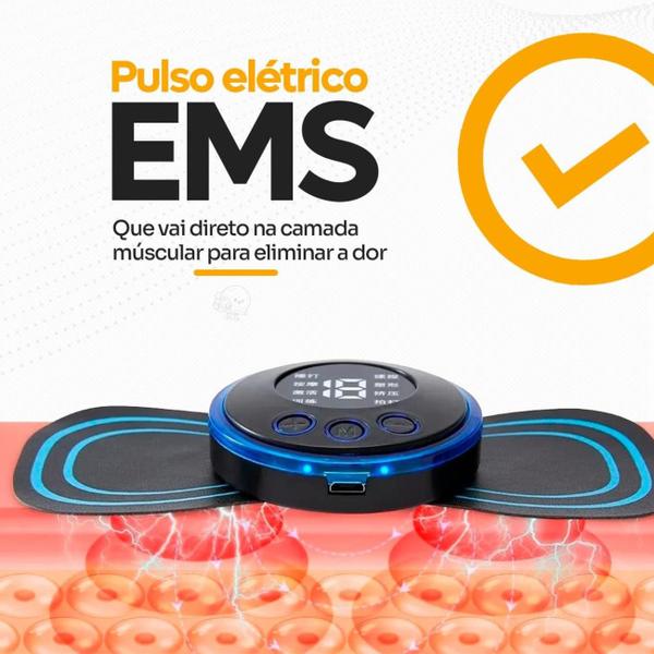 Imagem de Kit 10 Massageador Portátil Dor Pescoço Coluna Pernas Elétrico Original