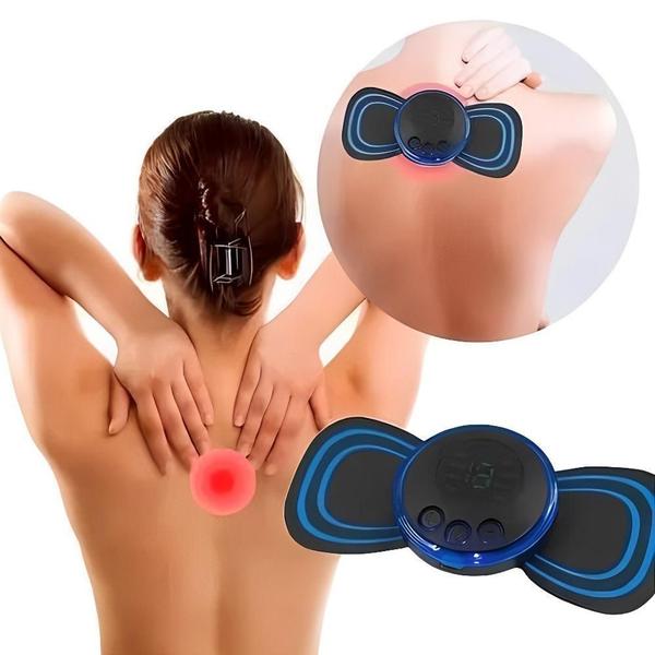 Imagem de Kit 10 Mini Massageador Elétrico Portátil Cervical Ems