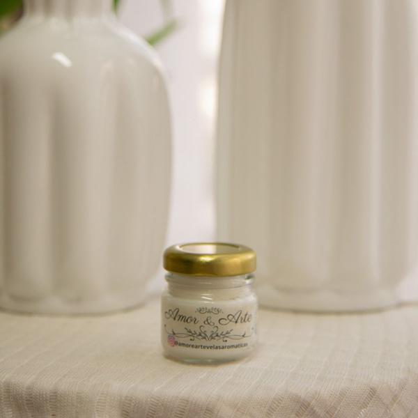 Kit 10 Mini Velas Aromáticas P/ Lembrancinha Personalizadas Para Maternidade 30G - Amor e Arte Velas Aromáticas Imagem de Kit 10 Mini Velas Aromáticas P/ Lembrancinha Personalizadas Para Maternidade 30G