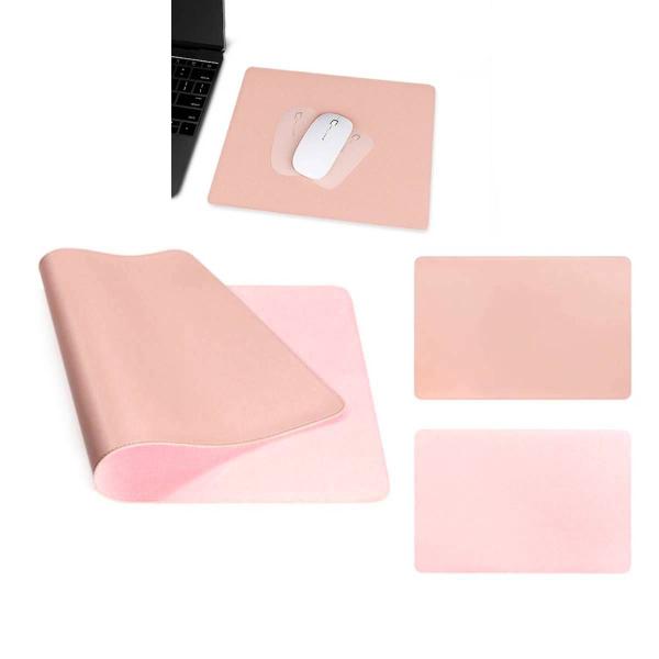 Imagem de Kit 10 Mouse Pad 20x20cm Gamer Pequeno Slim Impermeavel Tapete De Mesa Em Sintético Rosa