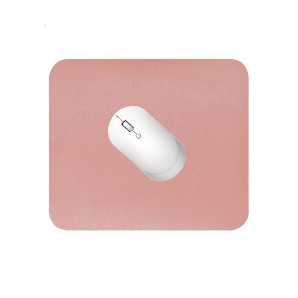 Imagem de Kit 10 Mouse Pad 20x20cm Rosa Claro Pequeno Quadrado Sintetico Fino Slim Antiderrapante