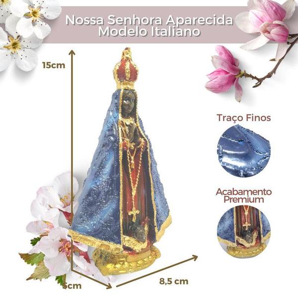 Imagem de Kit 10 Nossa Senhora Aparecida Padrinhos Casamento Lembrança