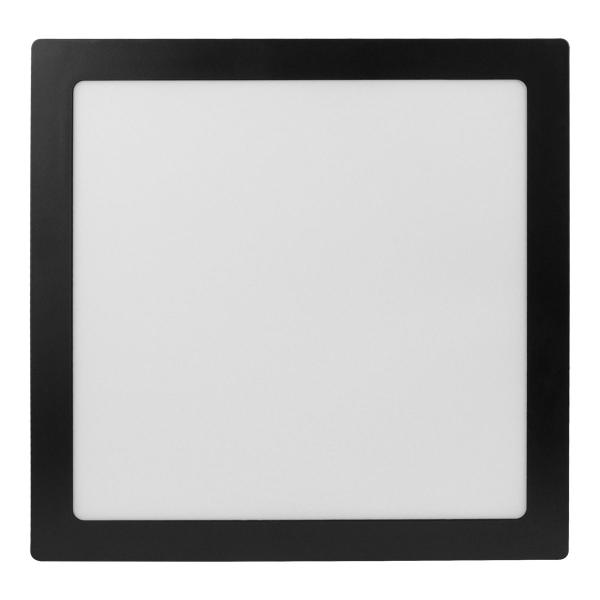 Imagem de Kit 10 Painel LED 24 W 4000k Quadrado Embutir Preto Foxlux