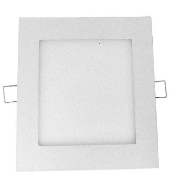 Imagem de Kit 10 Painel LED 6W Downlight Bivolt 6500K Quad Emb Foxlux