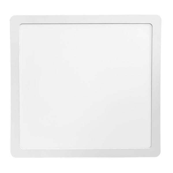 Imagem de Kit 10 Painel Plafon ABS Led Sobrepor 24w Quadrado Bivolt 28cm