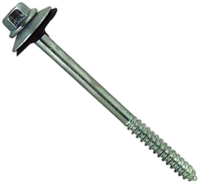 Kit 10 Parafuso Para Telha Com Arruelas 5/16''X110 Mm - Parafuso De Telha Imagem de Kit 10 Parafuso Para Telha Com Arruelas 5/16''X110 Mm