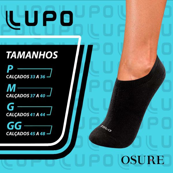 Kit 10 Pares Meias Lupo Algodão Masculina Feminina Sapatilha Cano Curto Baixo Soquete Original 3170 Imagem de Kit 10 Pares Meias Lupo Algodão Masculina Feminina Sapatilha Cano Curto Baixo Soquete Original 3170