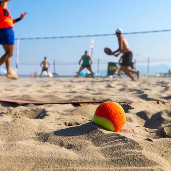 Imagem de Kit 10 pcs bola beach tennis bolinha tênis praia