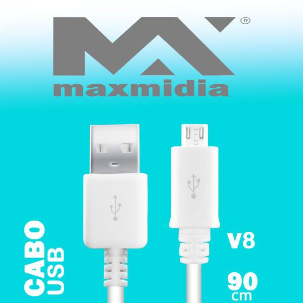 Imagem de Kit 10 Peças Carregador Veicular Turbo e Cabo V8 Micro Usb 1m Rapido