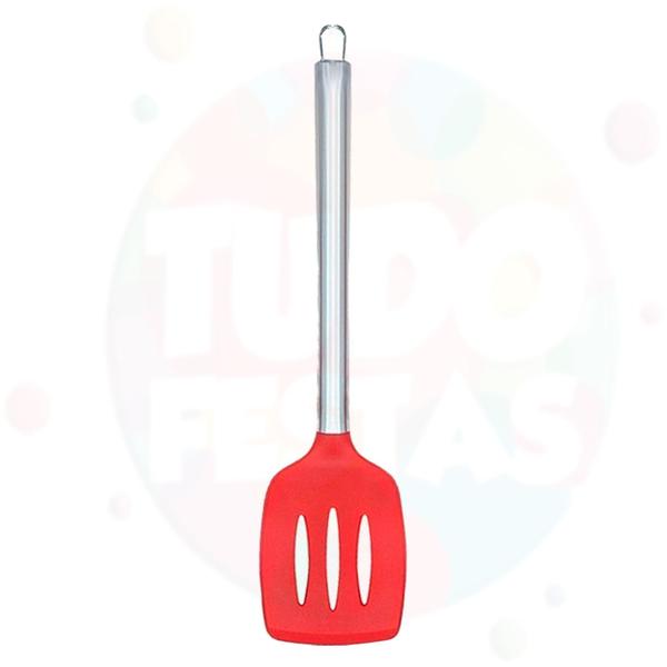 Imagem de Kit 10 Peças Jogo Talheres Silicone Utensílios De Cozinha Com Porta Talheres