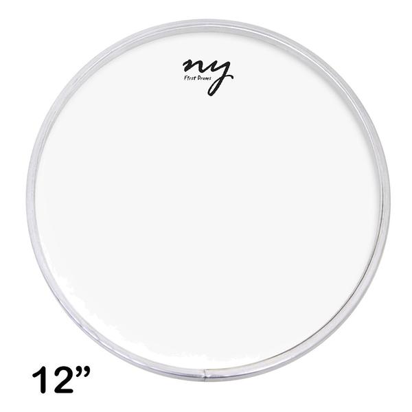 Imagem de Kit 10 Peles Clear Transparentes para Bateria 12" New York