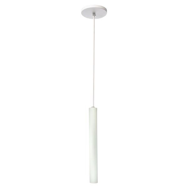 Imagem de Kit 10 Pendente Luminária Tubo Branco 30 Cm