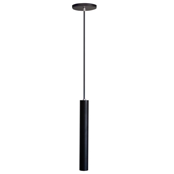 Imagem de Kit 10 Pendente Luminária Tubo Preto 30 Cm