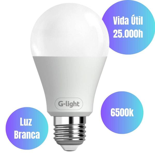 Imagem de Kit 10 Plafonier Plafon Soquete E27 Preto 10 Lâmpada Led