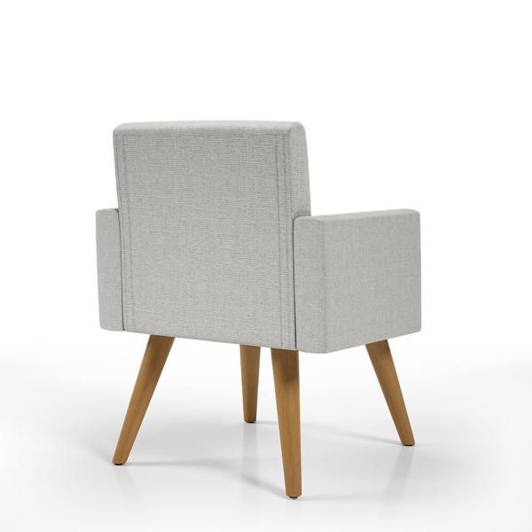 Imagem de Kit 10 Poltronas Decorativa Recepção Oferta Balaqui Linho