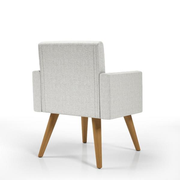 Imagem de Kit 10 Poltronas Decorativa Recepção Oferta Balaqui Linho