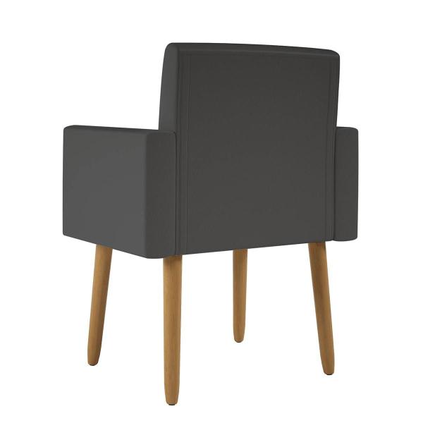 Imagem de Kit 10 Poltronas Decorativa Recepção Oferta material sintético Balaqui