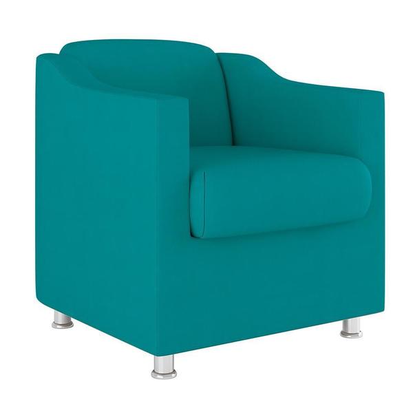 Imagem de Kit 10 Poltronas Decorativa Tilla Consultório Recepção Suede