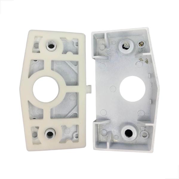 Imagem de Kit - 10 Porta Correr Vidro Alvenaria Metal Sem Miolo Branco