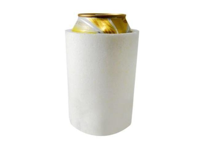 Imagem de Kit 10 Porta Latinha De Isopor Térmica Para Cerveja De 350Ml