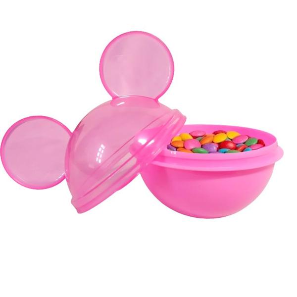 Imagem de Kit 10 Pote De Lembranças Para Festas da Minnie Grande 200ml